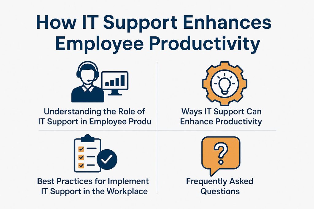 How IT Support Enhances Employee Productivity